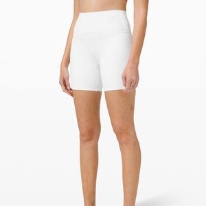 Lululemon Align HR Shorts 6” White